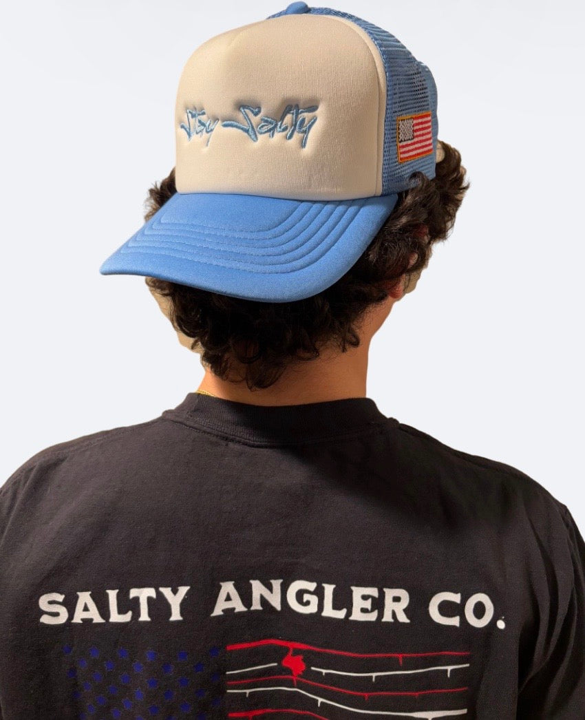 Stay Salty Hat (2-Tone Sky Blue)